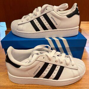 adidas Superstar II shoes, NEW, Size: Women's 6, White/Black